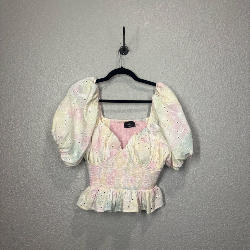 Vici Tie-Dye Blouse